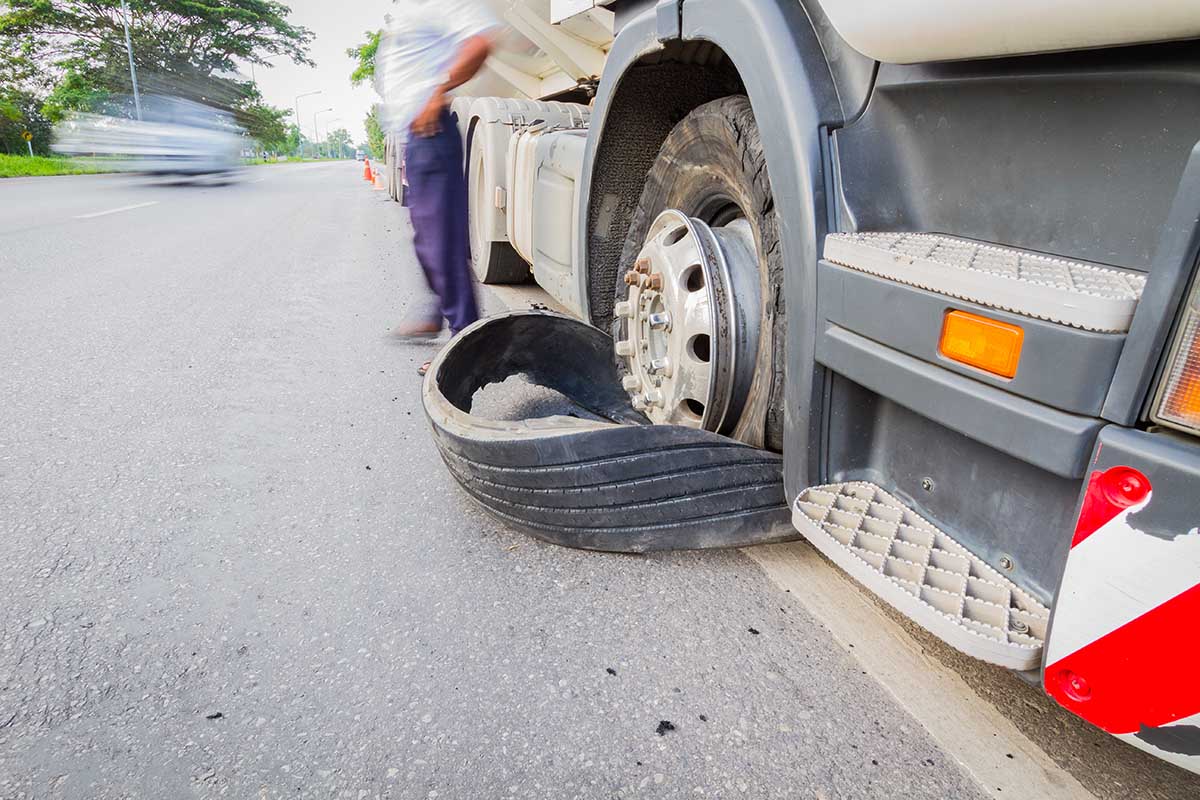 Mobile commercial tire technician serving Broward County